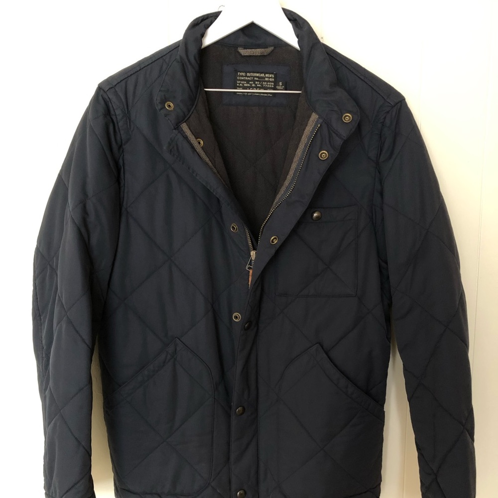J.Crew men’s quilted worker jacket